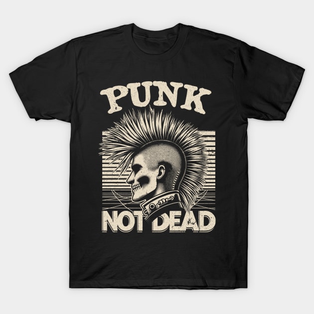 Punk Not Dead T-Shirt by Yopi